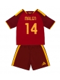 Otroške Nogometnih dresov AS Roma Donyell Malen #14 Domači 2026-27 Kratki rokavi (+ hlače)